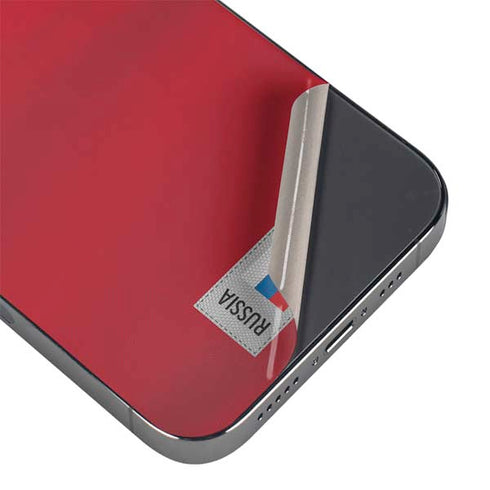 Russia Soccer Flag iPhone 16 Pro Skin
